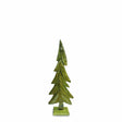 sodoela Kalėdinės dekoracijos Medinė eglutė „Foresta“, žalia, 56 cm