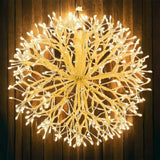 Sferinis burbulas ø30 cm 384 LED šampano spalvos