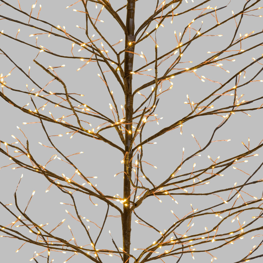 Šakų medis 230 cm 1560 LED rudos spalvos LIME