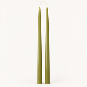 sodoela Žvakės Žvakių rinkinys „Candela Lunga“, alyvuogių žalia, A40 cm, 2 vnt.