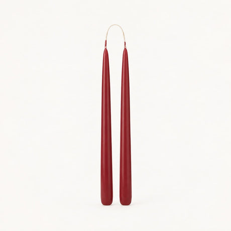 sodoela Žvakės Žvakių rinkinys „Candela Lunga“, bordo, A30 cm, 2 vnt.