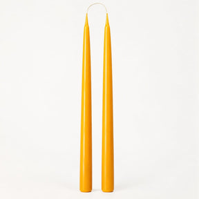 sodoela Žvakės Žvakių rinkinys „Candela Lunga“, geltona, A40 cm, 2 vnt.