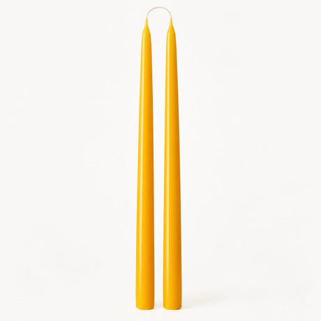 sodoela Žvakės Žvakių rinkinys „Candela Lunga“, geltona, A40 cm, 2 vnt.