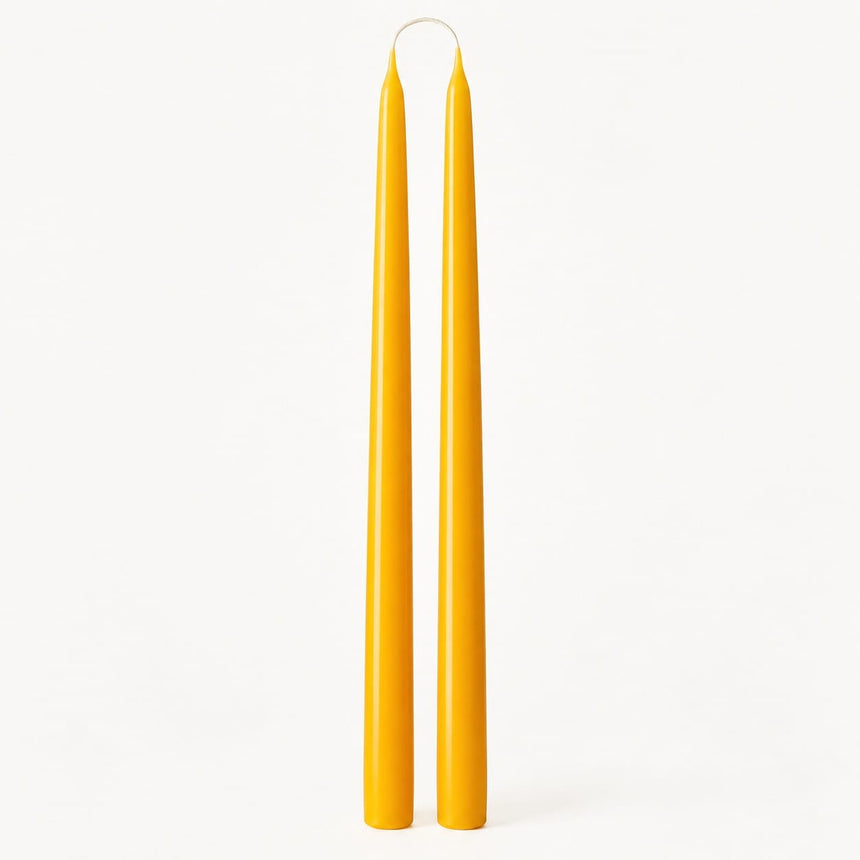 sodoela Žvakės Žvakių rinkinys „Candela Lunga“, geltona, A40 cm, 2 vnt.