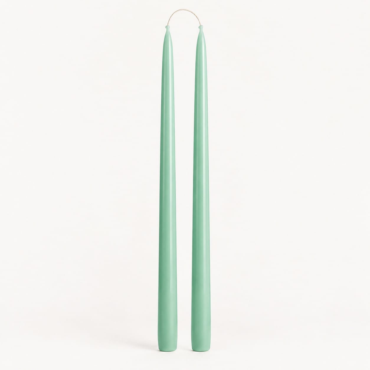 sodoela Žvakės Žvakių rinkinys „Candela Lunga“, mėtų žalia, A40 cm, 2 vnt.