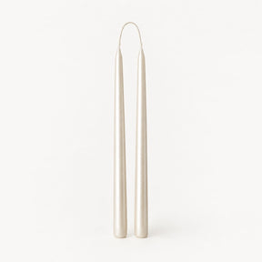 sodoela Žvakės Žvakių rinkinys „Candela Lunga“, perlamutro balta, A30 cm, 2 vnt.