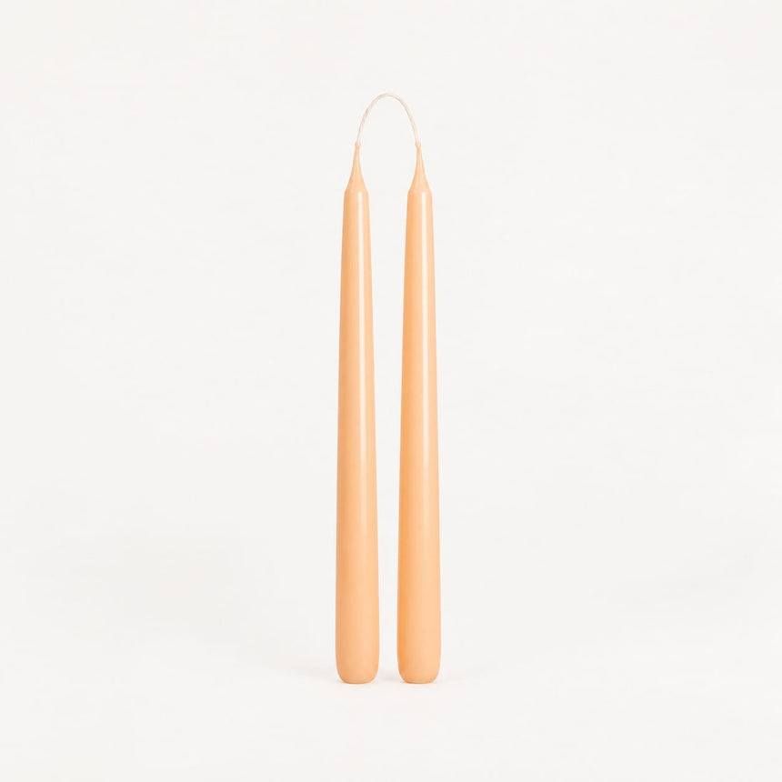 sodoela Žvakės Žvakių rinkinys „Candela Lunga“, persikinė, A30 cm, 2 vnt.