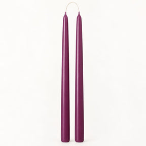sodoela Žvakės Žvakių rinkinys „Candela Lunga“, slyvų violetinė, A40 cm, 2 vnt.
