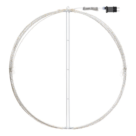 LED sferinis šviestuvas ø74 cm, 720 LED baltas – vaizdas 7