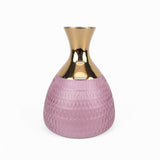 Stiklinė Glamour stiliaus vaza 21x14,5 cm