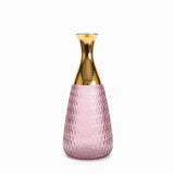 Stiklinė Glamour stiliaus vaza 30,5x12,5 cm