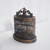 Ažūrinis metalo žibintas 22x14x29 cm – vaizdas 2