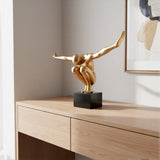 Dekoratyvinė skulptūra Atletas Gold 32,5x48,5x15 cm