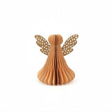 Pastatomas angelas aukso spalvos 6x10 cm