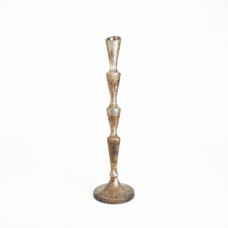 Žvakidė „Barok“ aukšta metalinė 30x8 cm