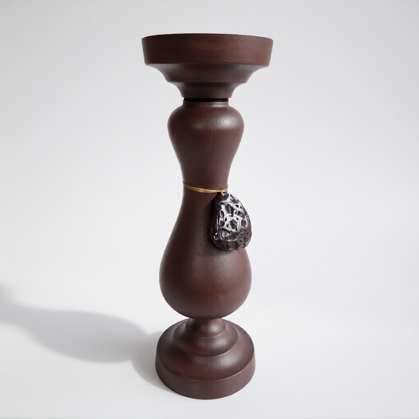Keramikinė prabangi žvakidė 57x19 cm