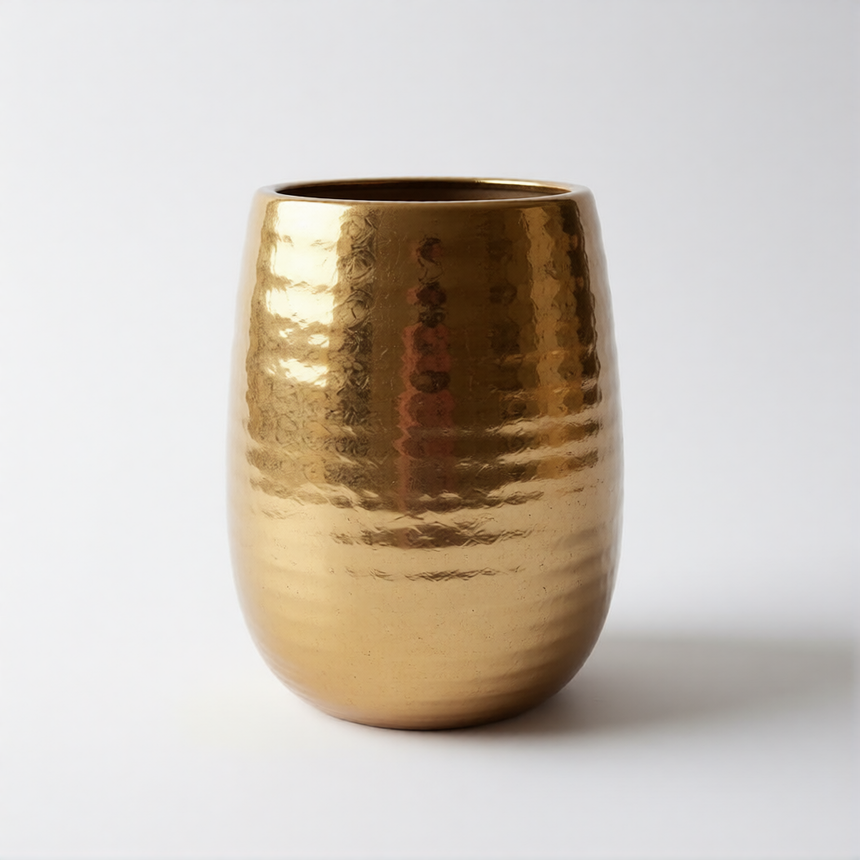 Gold line keramikinis vazonas  20x20x28 cm